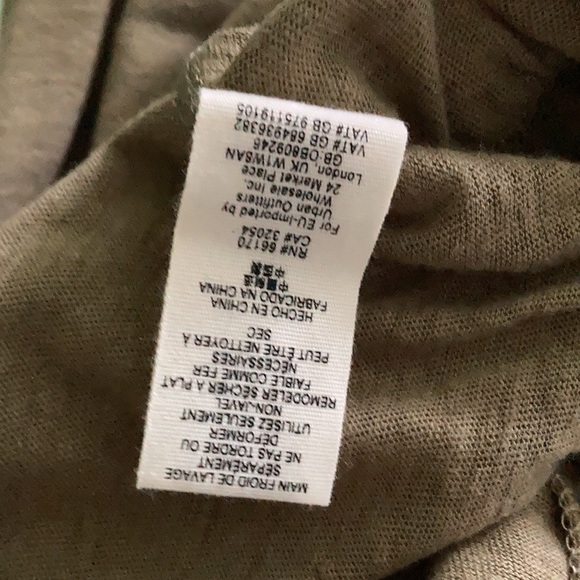 Lowest Posh Price for NWT Free People Ballerina Olive Romper Size XS - Picture 6 of 9